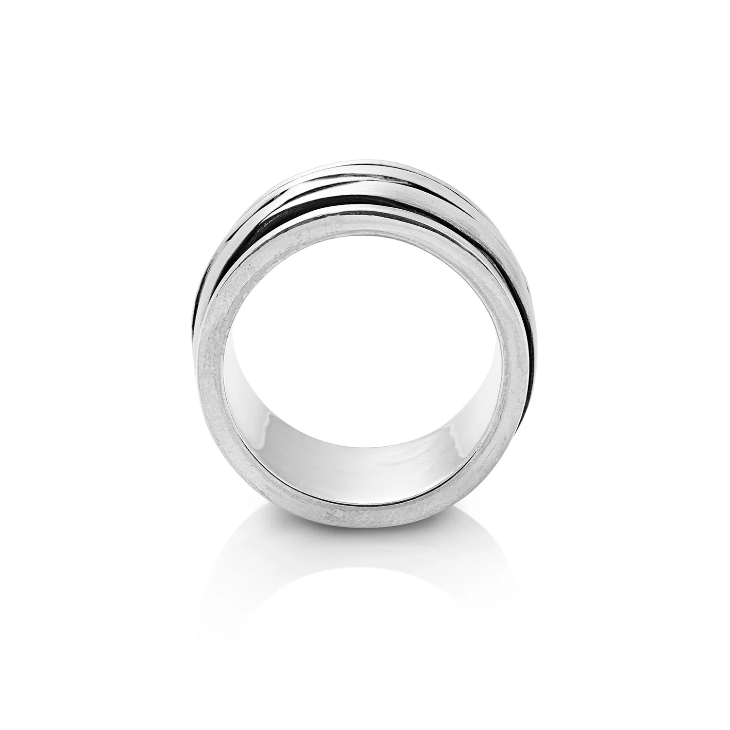 Massiver Ring aus Sterlingsilber R-34X-M-50