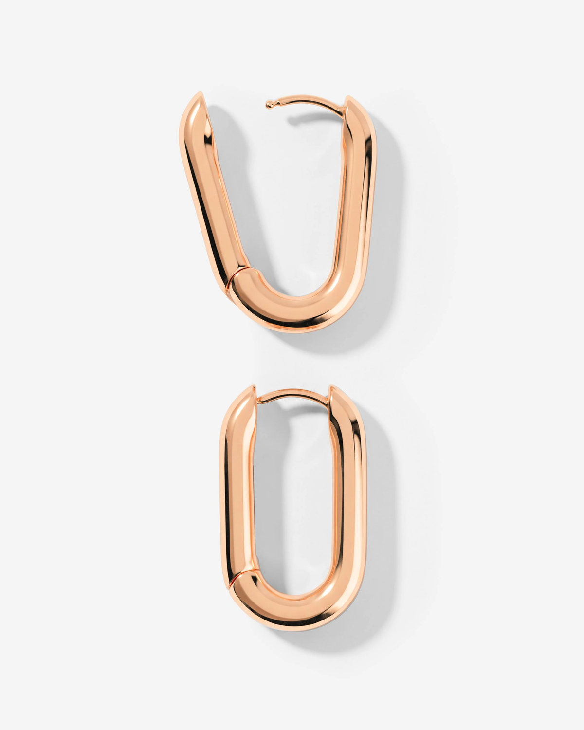 LUAMAYA Chunky Oval Hoops Small