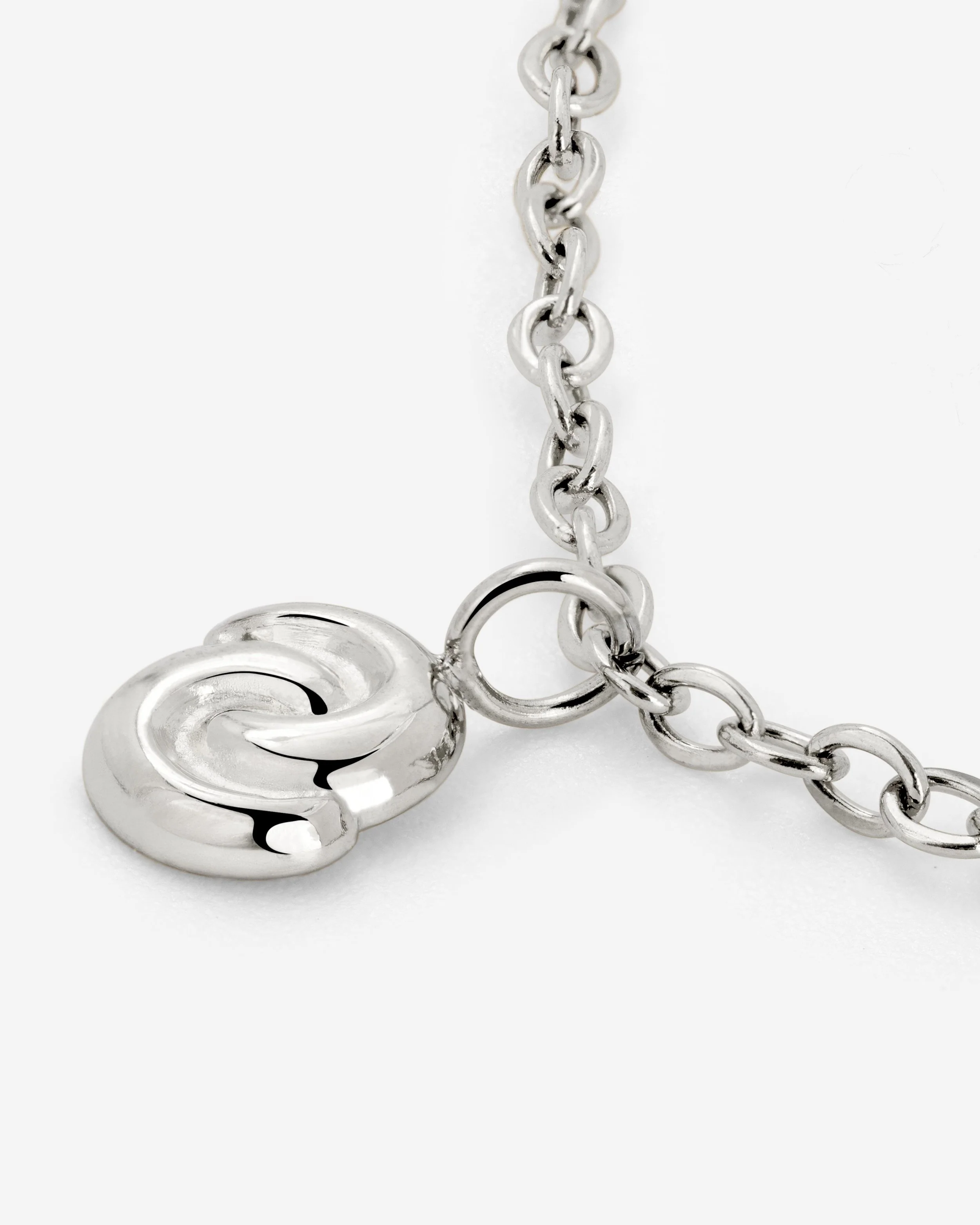 LUAMAYA Tides of Time Anklet Silber Fusskette