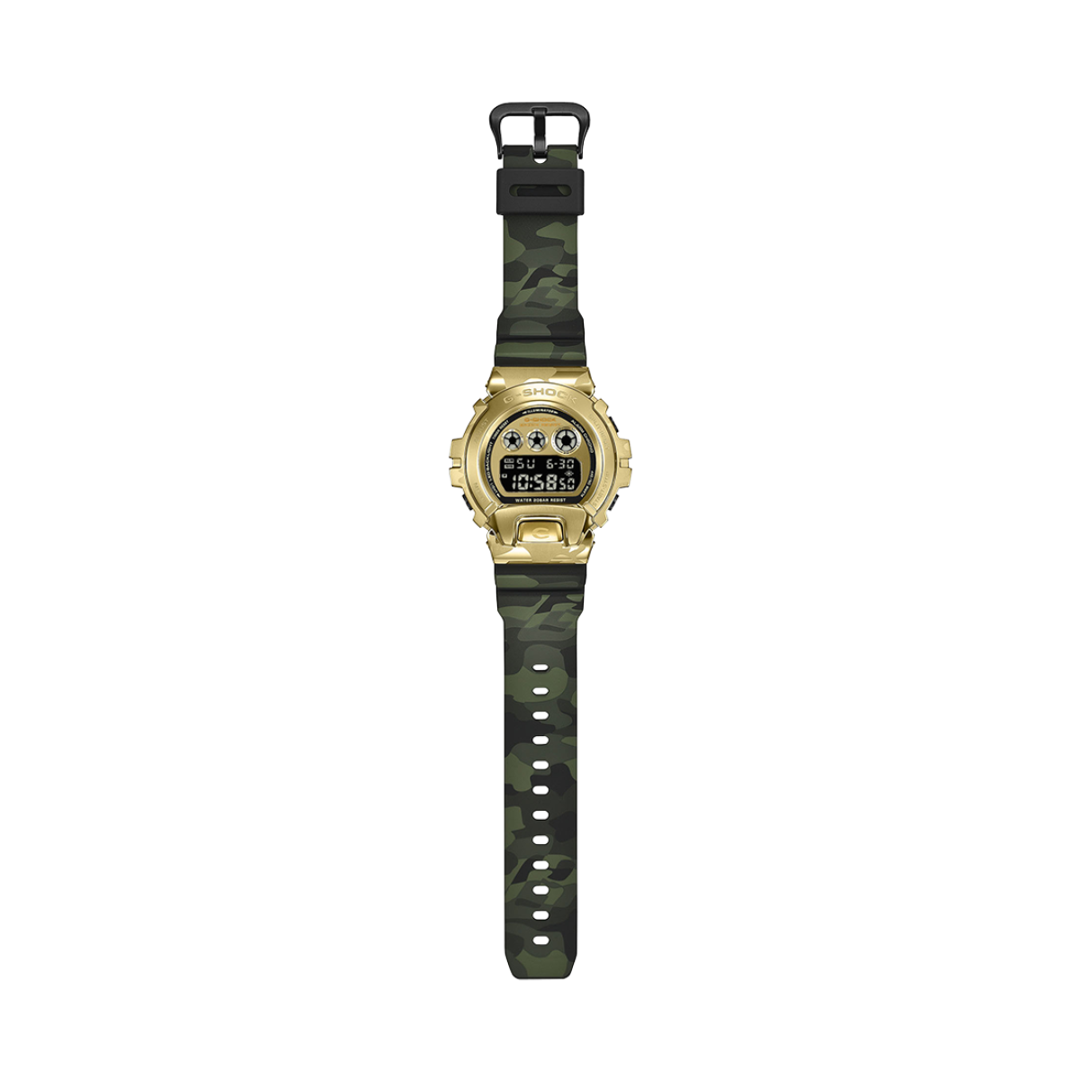 G-SHOCK CLASSIC BOLD CAMO SERIES -CAMO & GOLD GM-6900CMG-3ER
