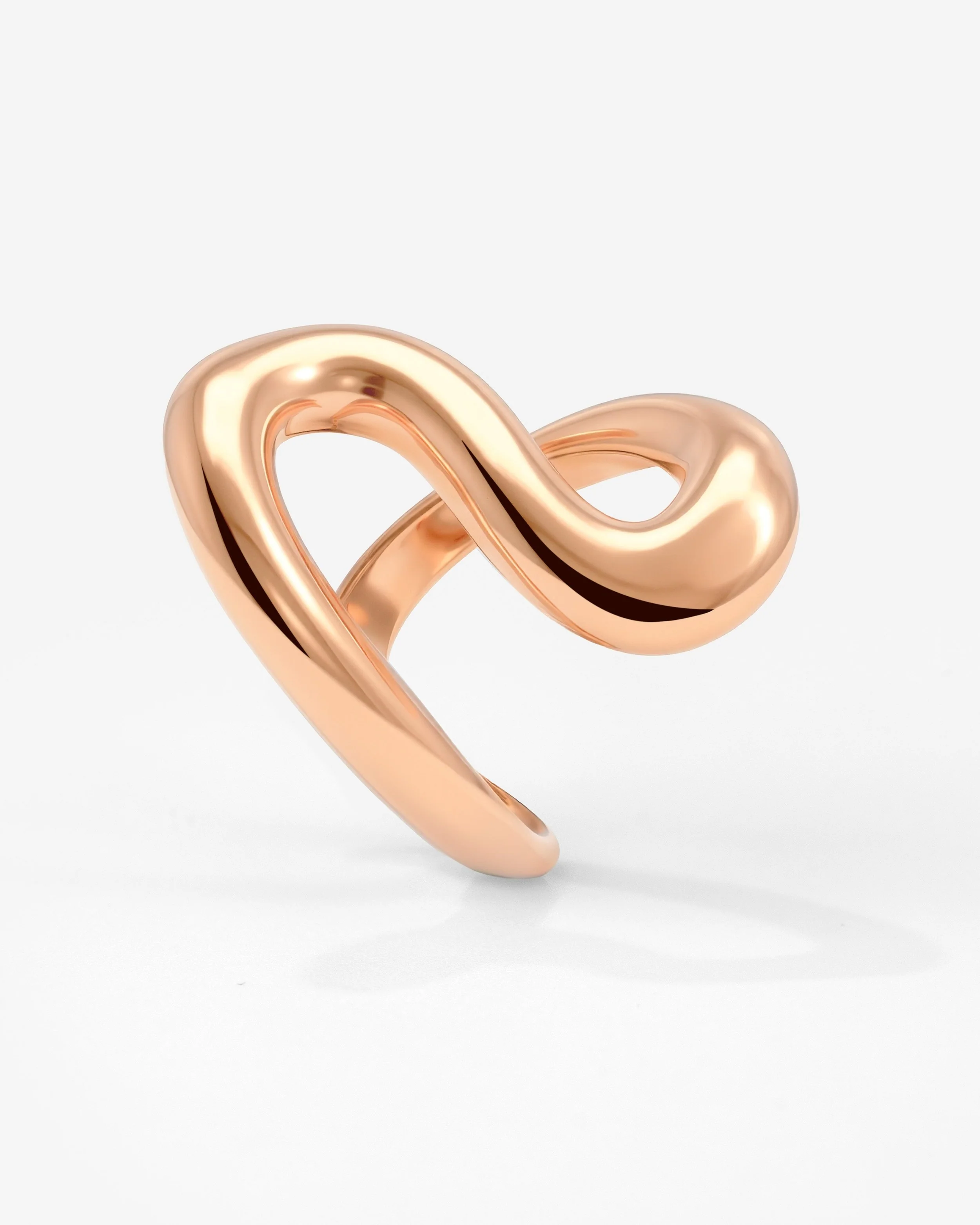 LUAMAYA Coiled Ring Roségold