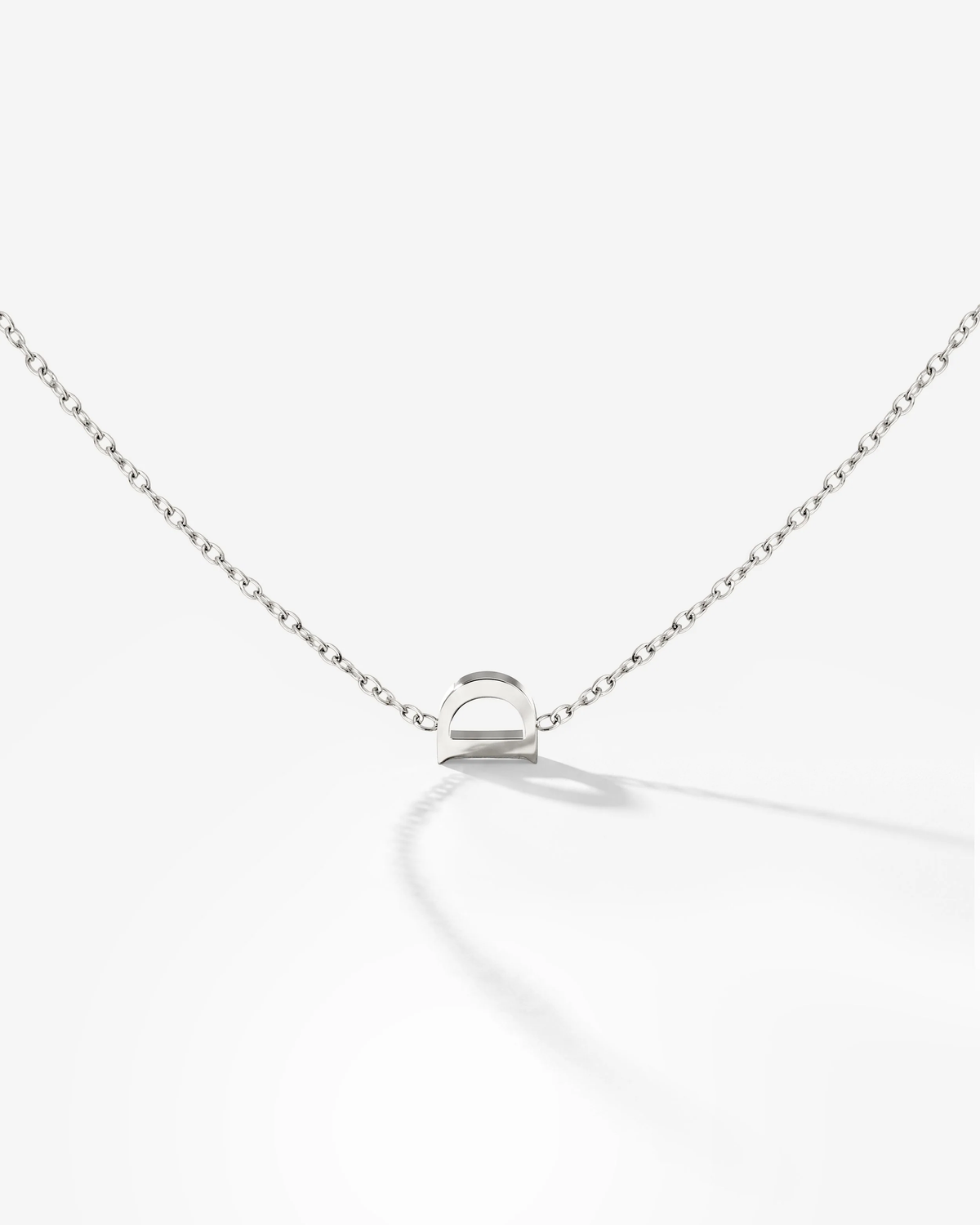 LUAMAYA Tiny Letter Necklace