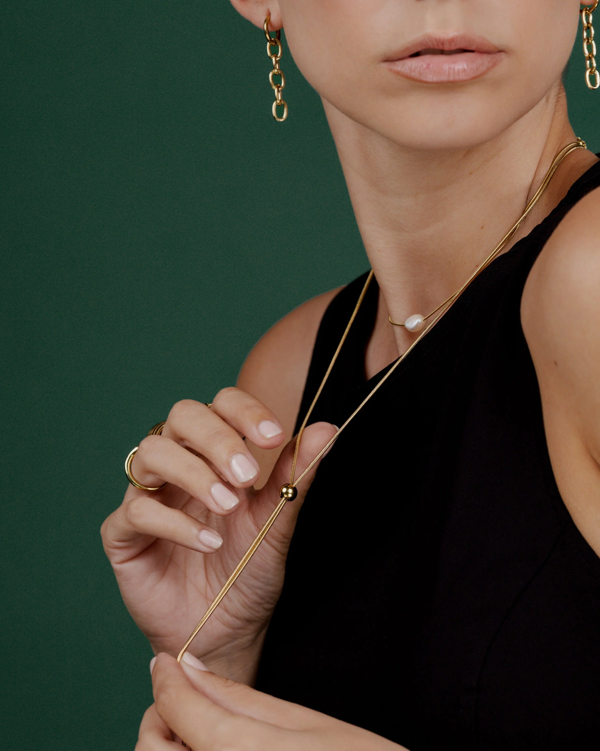 LUAMAYA Simple Elegance Y-Necklace