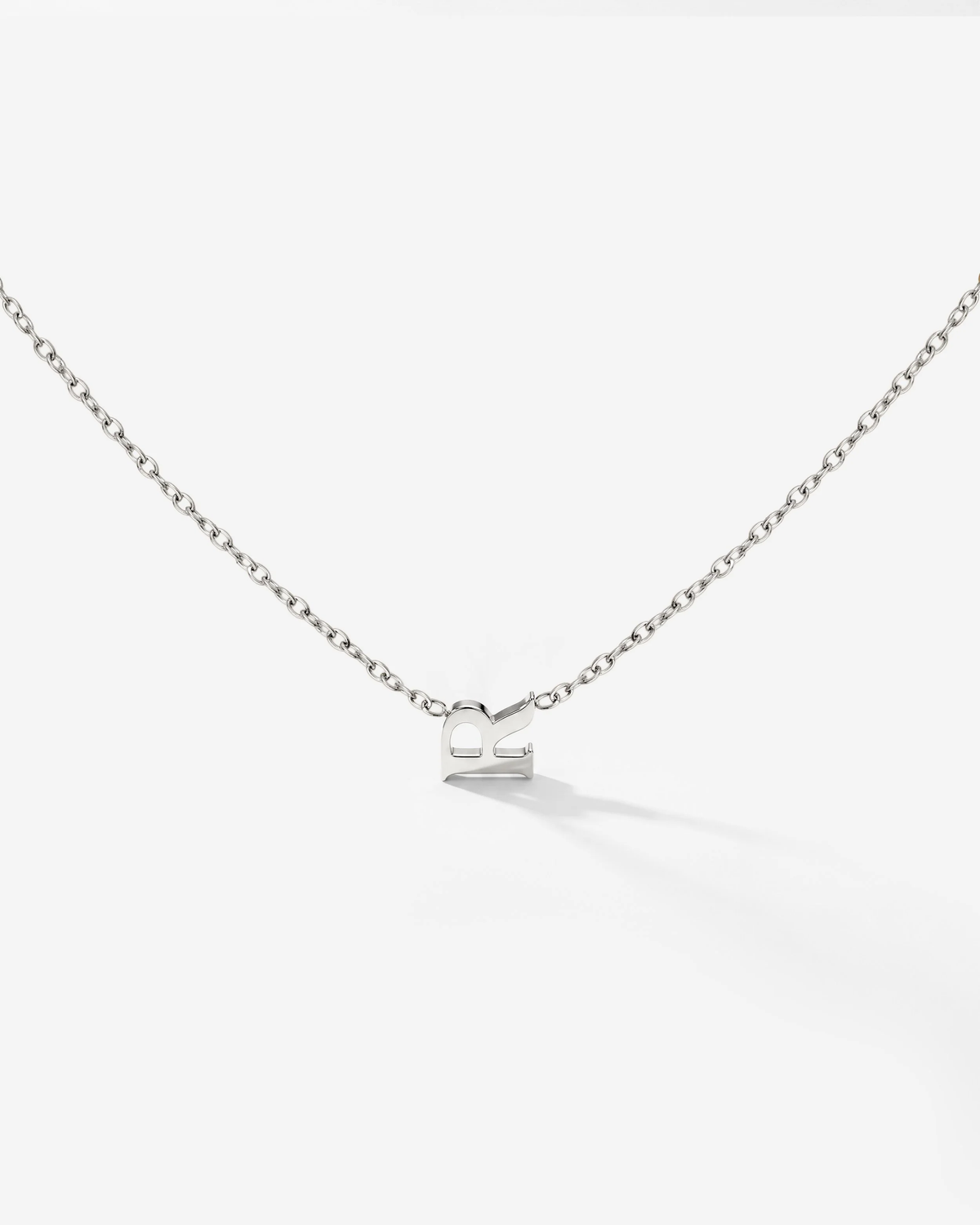 LUAMAYA Tiny Letter Necklace ABC
