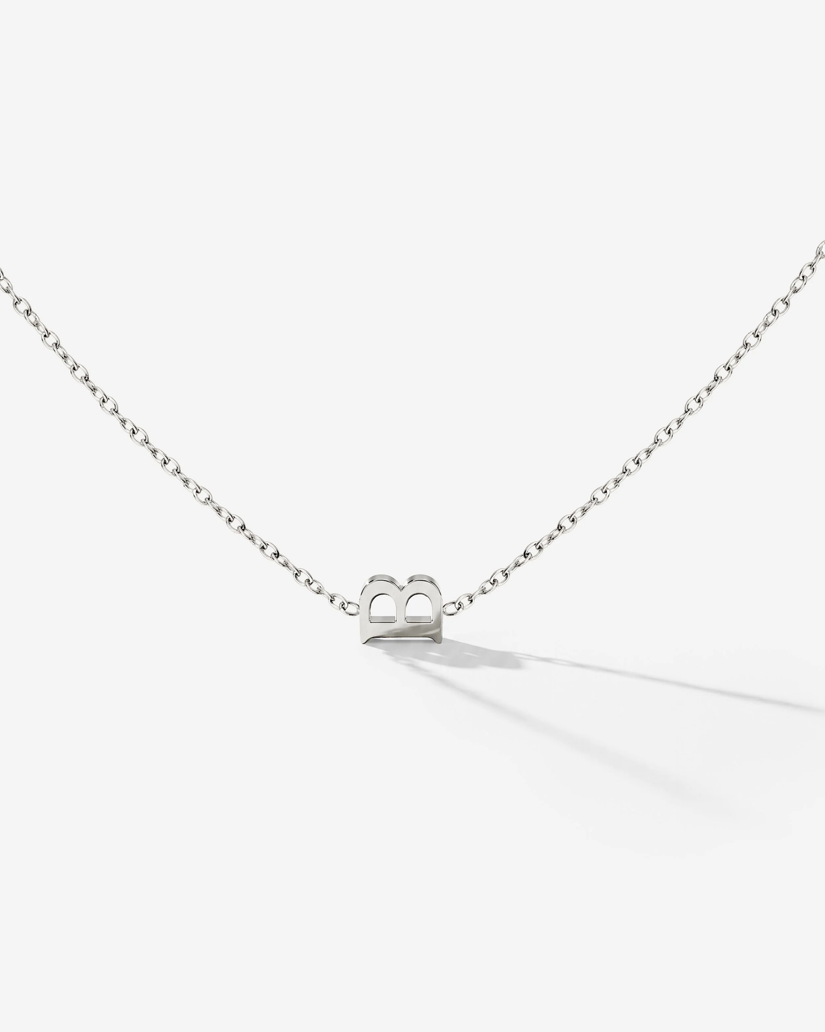 LUAMAYA Tiny Letter Necklace