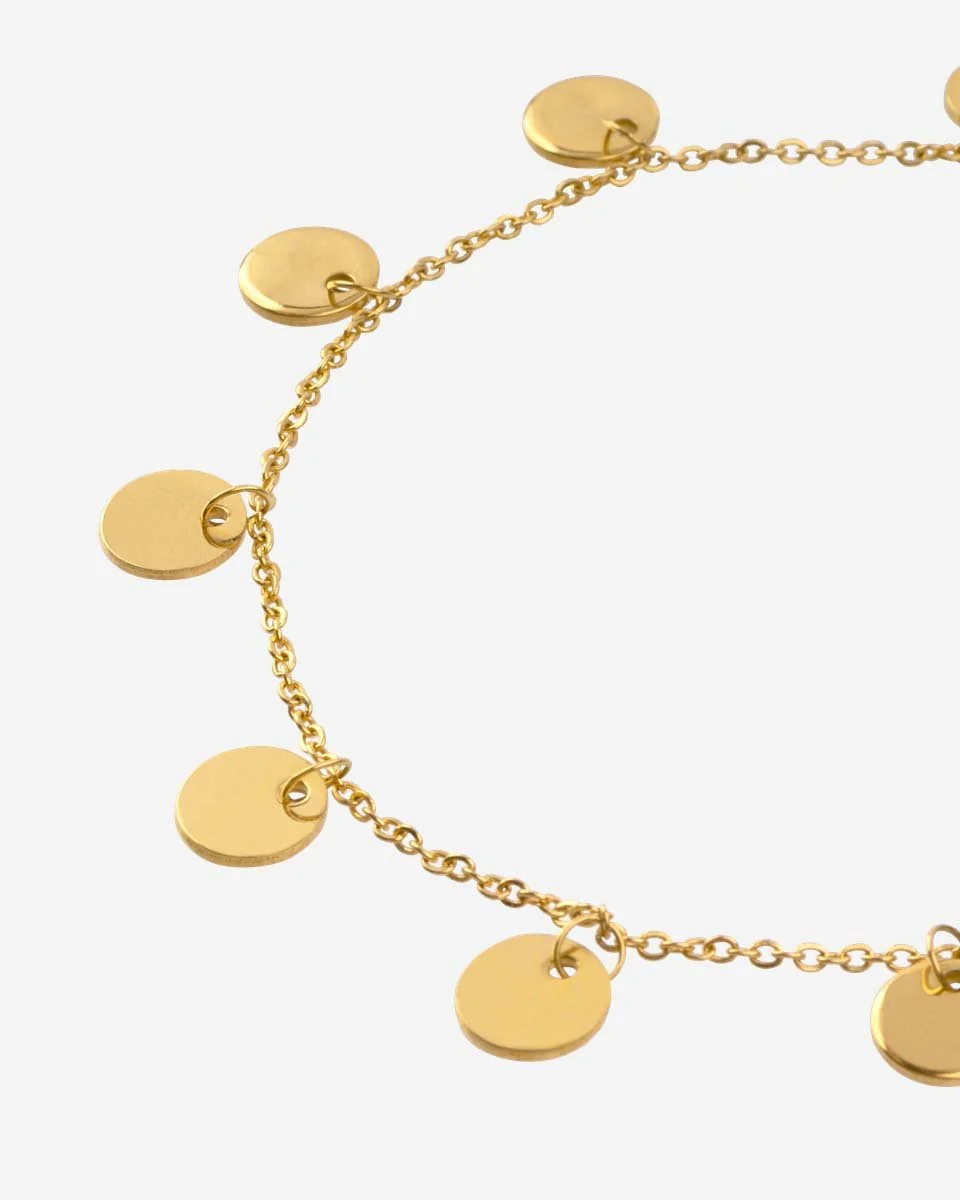 LUAMAYA Marisa Anklet Gold Fusskette