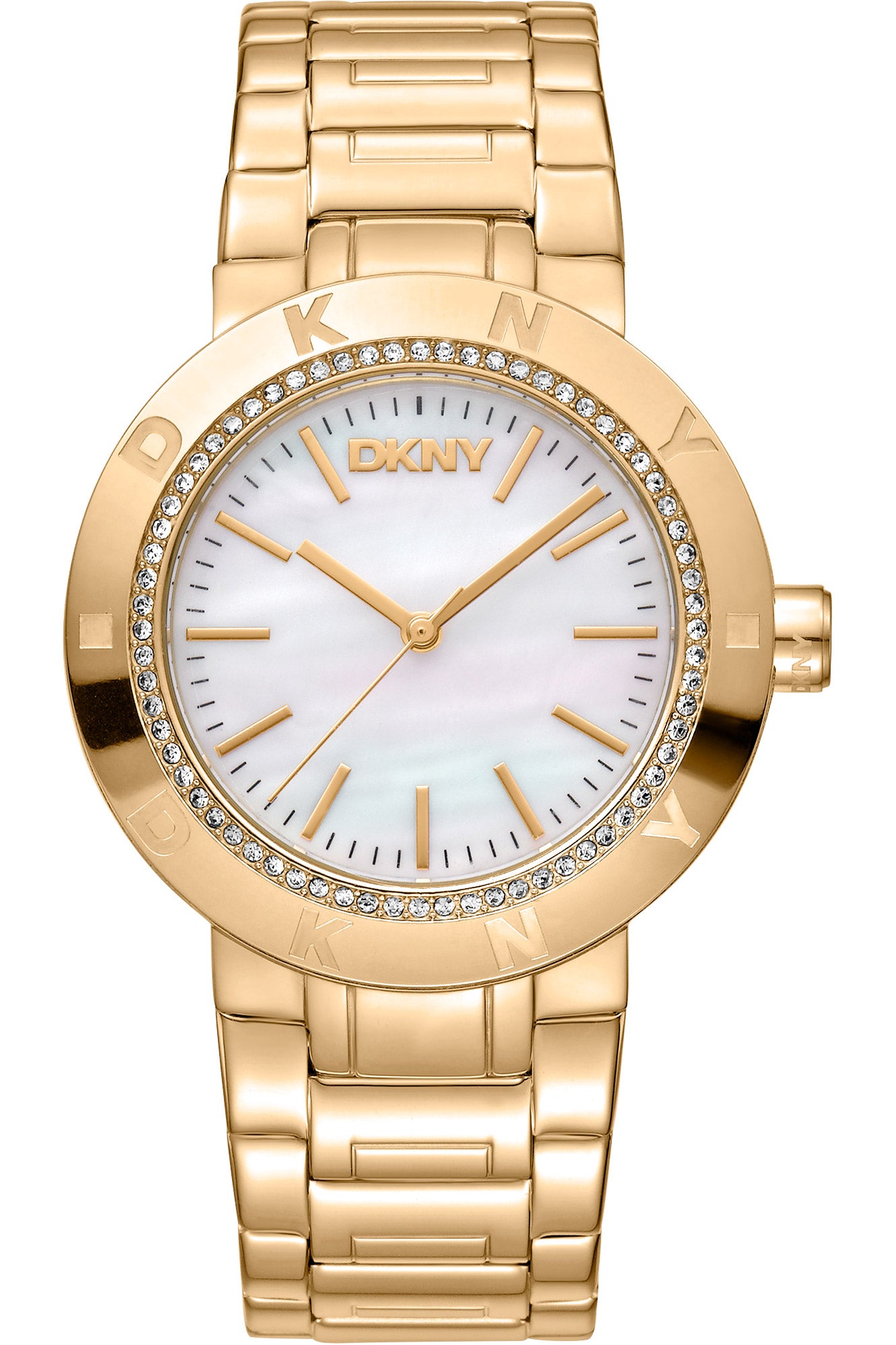 DKNY LAD 3H SS WHT DK1L023M0035