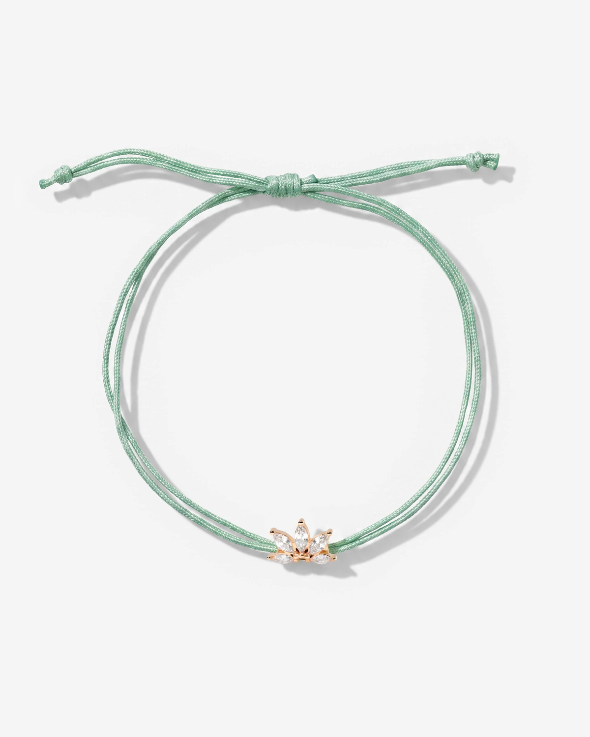 LUAMAYA Satin Lotus Bracelet