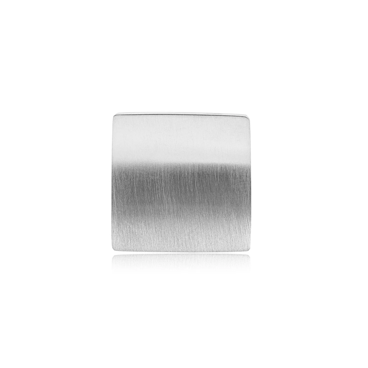 Ohrclips aus Sterlingsilber sorgfältig verarbeitet mit einem satinierten Glanz E-2652