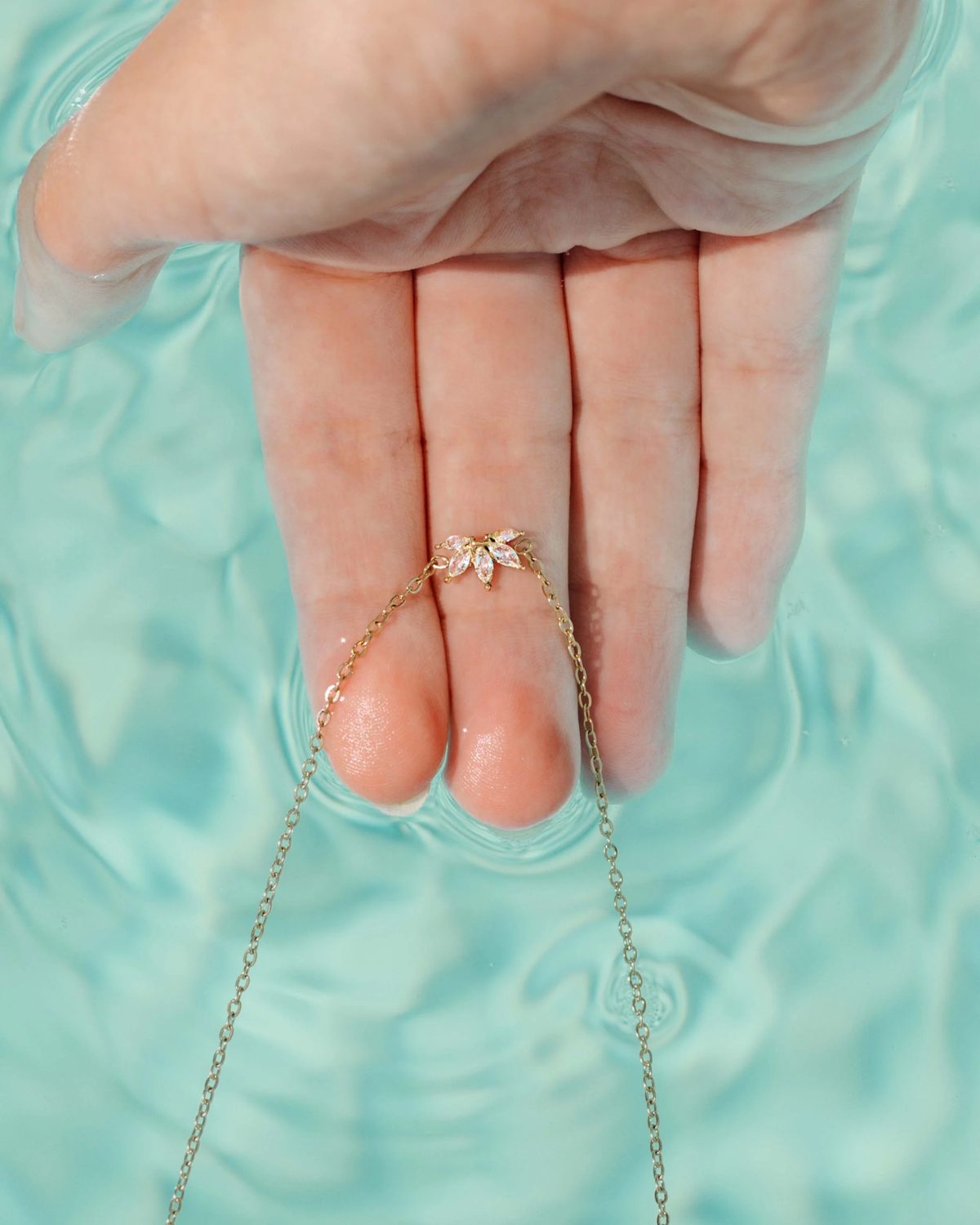 LUAMAYA Glowing Lotus Choker