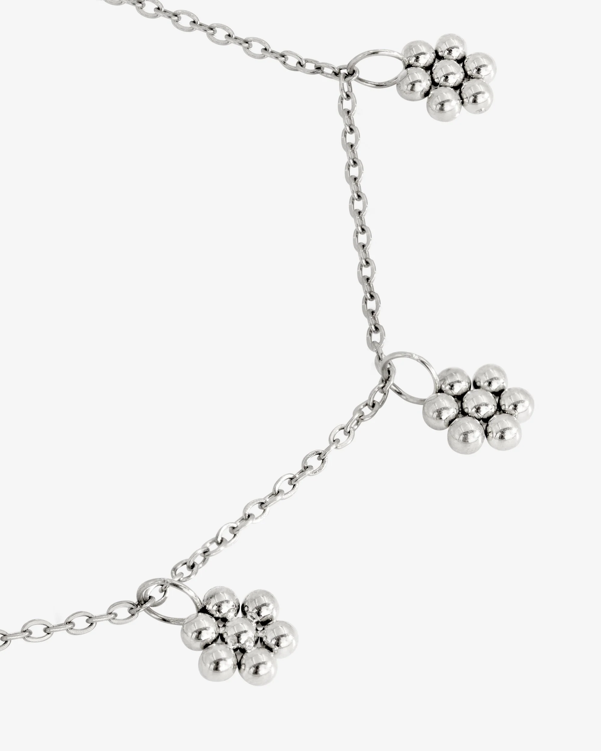 LUAMAYA Blooming Anklet Silber Fusskette