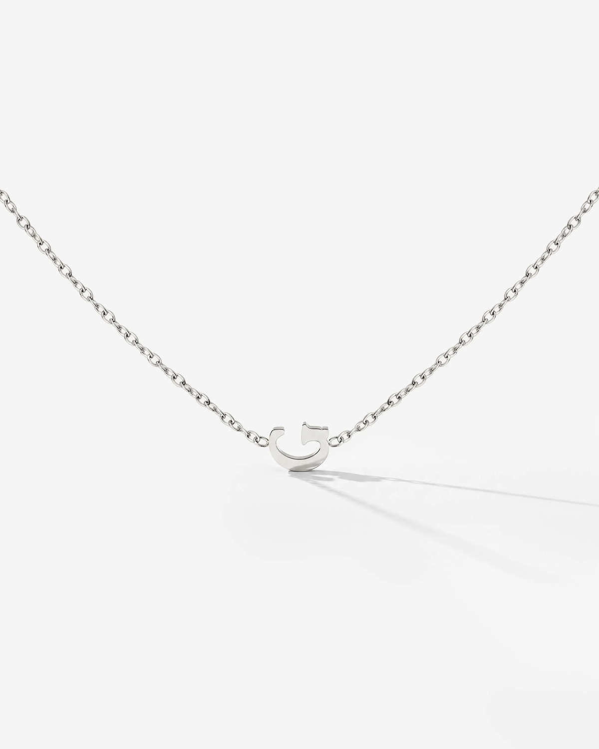 LUAMAYA Tiny Letter Necklace ABC