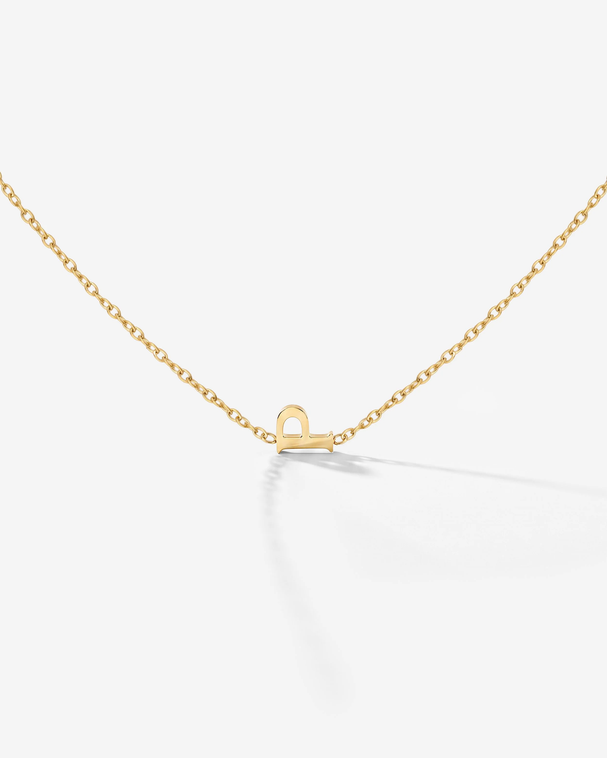 LUAMAYA Tiny Letter Necklace ABC