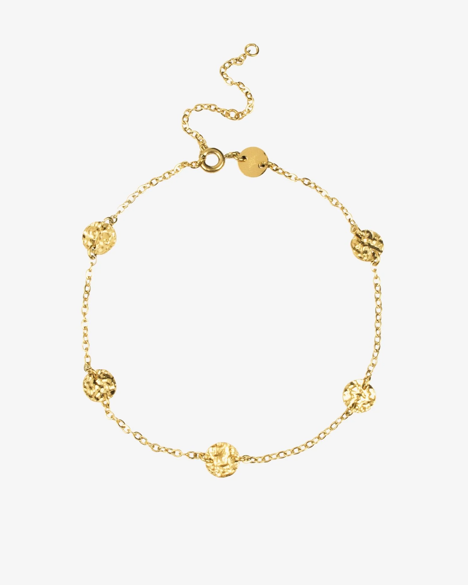 LUAMAYA Jada Anklet Gold Fusskette