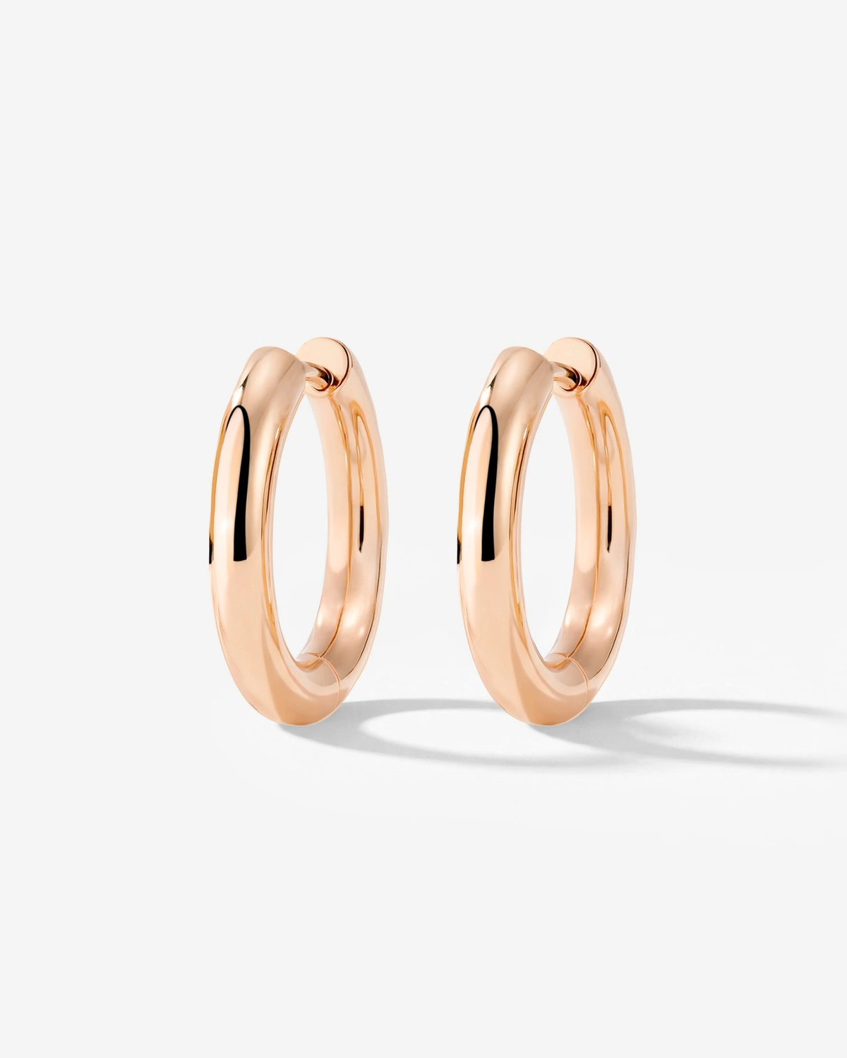 LUAMAYA Chunky Hoopies Medium Roségold