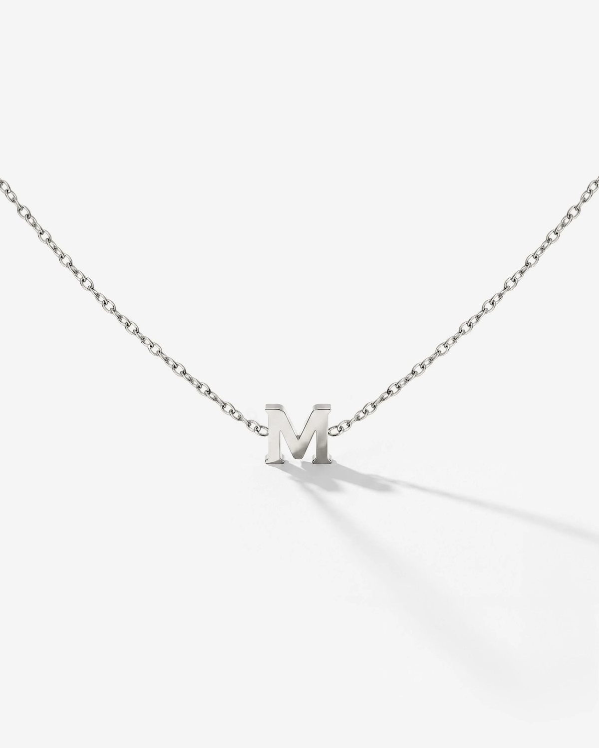LUAMAYA Tiny Letter Necklace ABC
