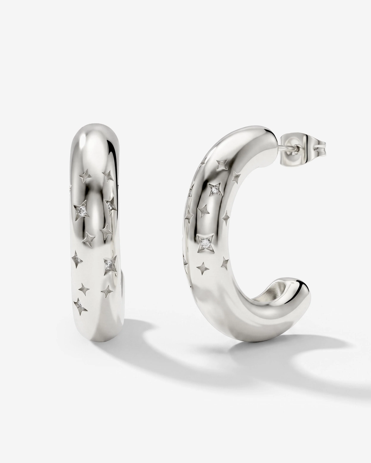 LUAMAYA Sea of Stars Hoop Studs