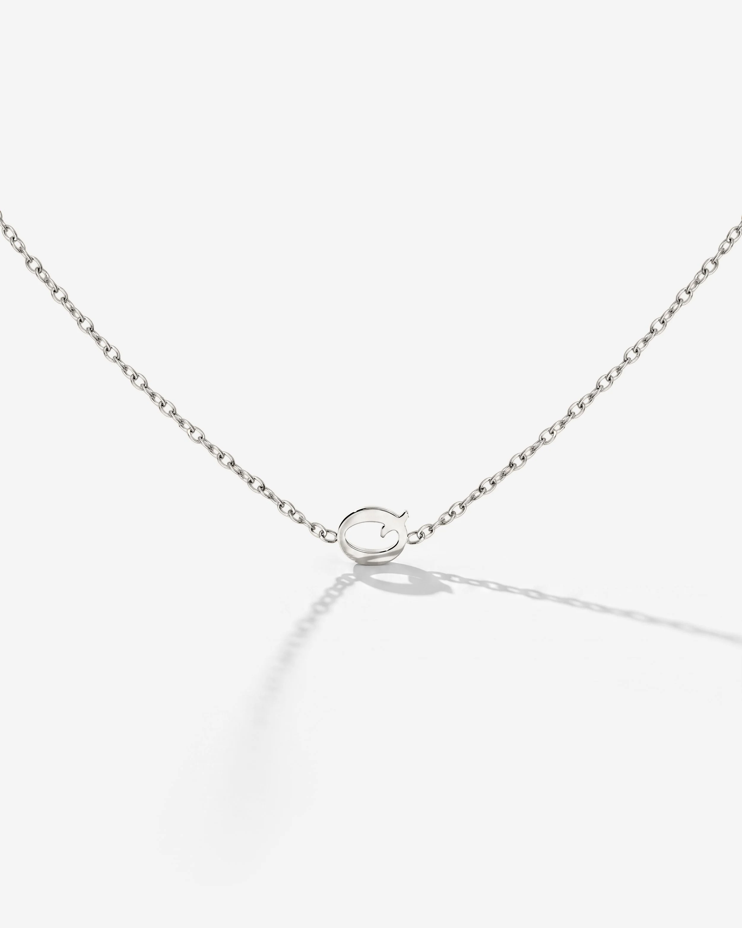 LUAMAYA Tiny Letter Necklace ABC