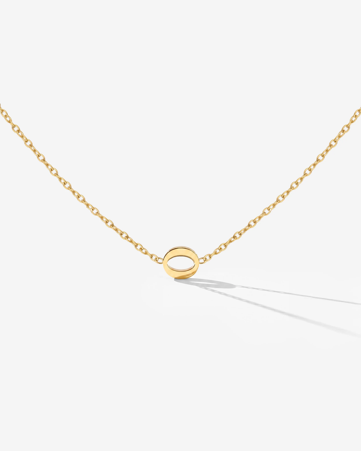 LUAMAYA Tiny Letter Necklace ABC