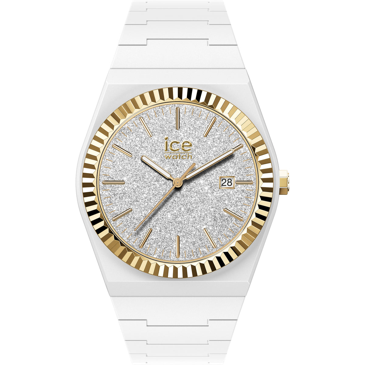Ice Watch Power White Glitter Gold 024767