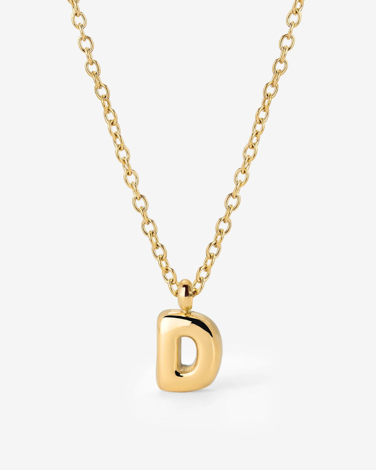 LUAMAYA Bubble Letter Necklace