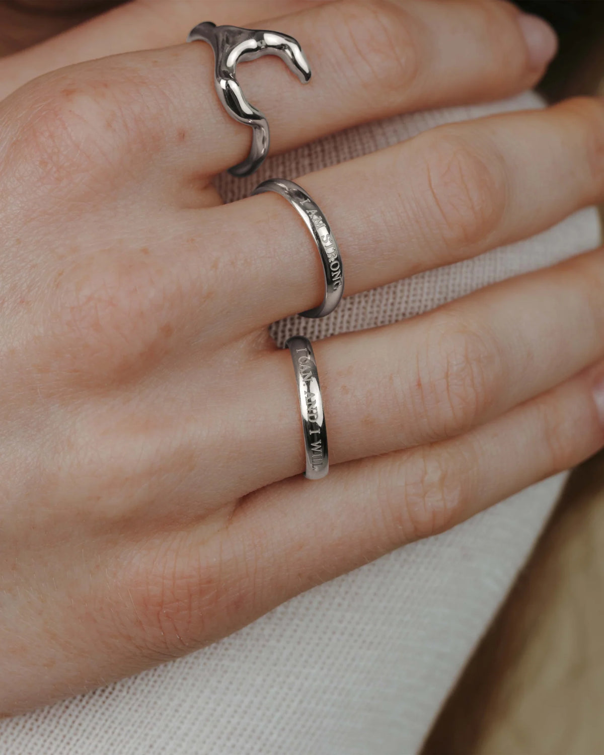 LUAMAYA I can. And I will Ring Silber