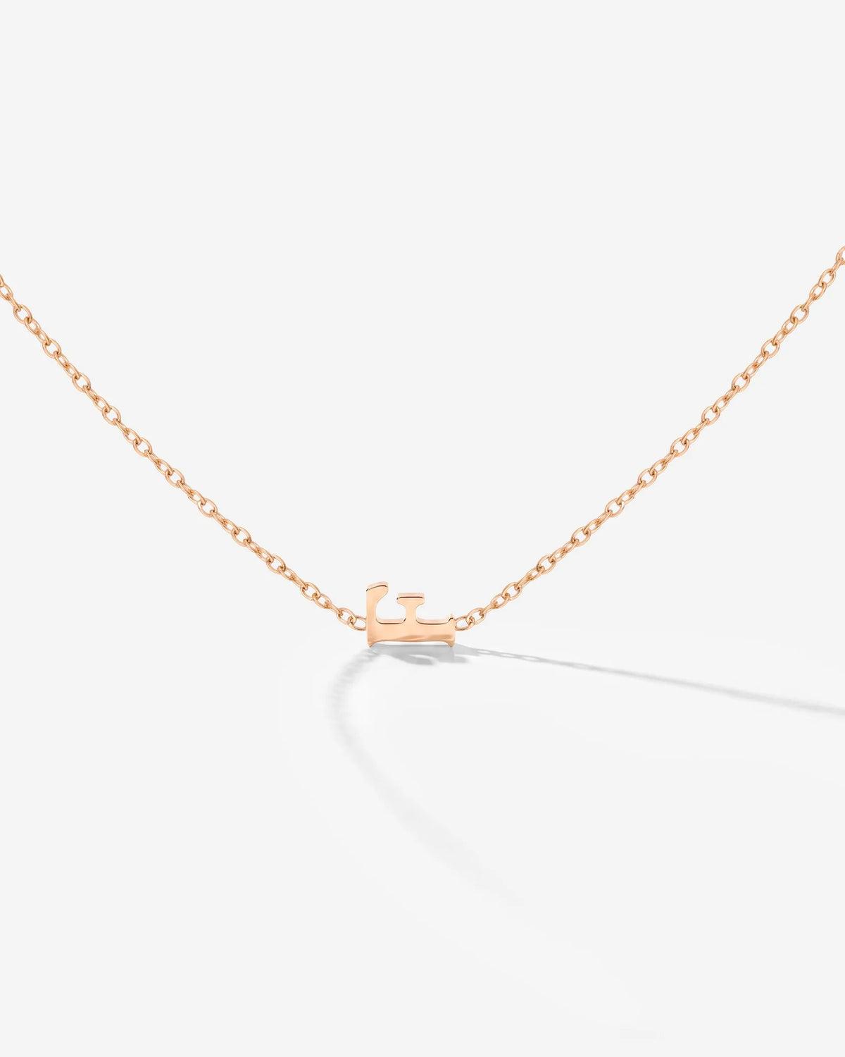 LUIAMAYA Tiny Letter Necklace ABC