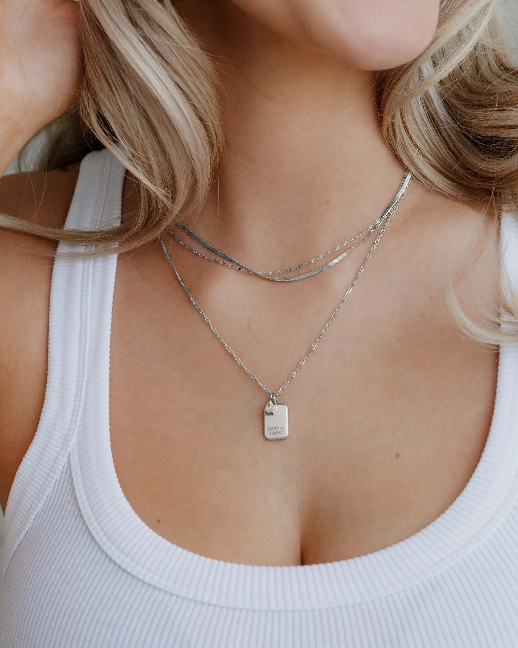 LUAMAYA Shiny Trust in Timing Necklace