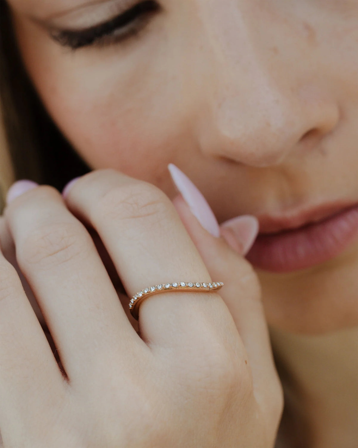LUAMAYA Sparkling Radiance Ring