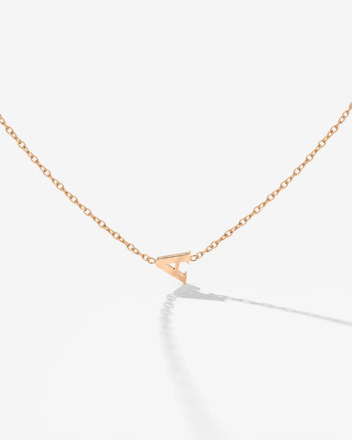 LUIAMAYA Tiny Letter Necklace ABC