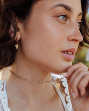 LUAMAYA Bella Pizza Oval Links Necklace Set