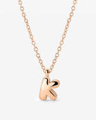 LUAMAYA Bubble Letter Necklace