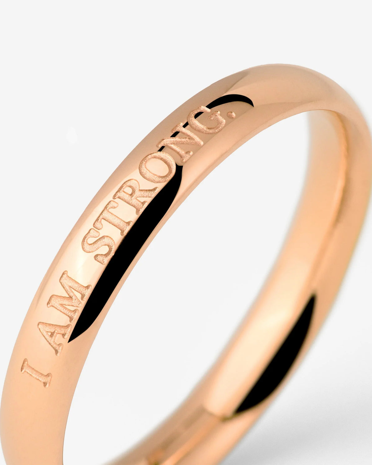 LUAMAYA I am strong Ring Roségold
