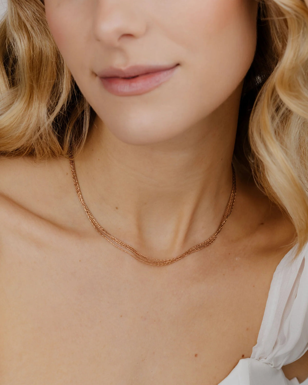 LUAMAYA Cascade Layer Necklace