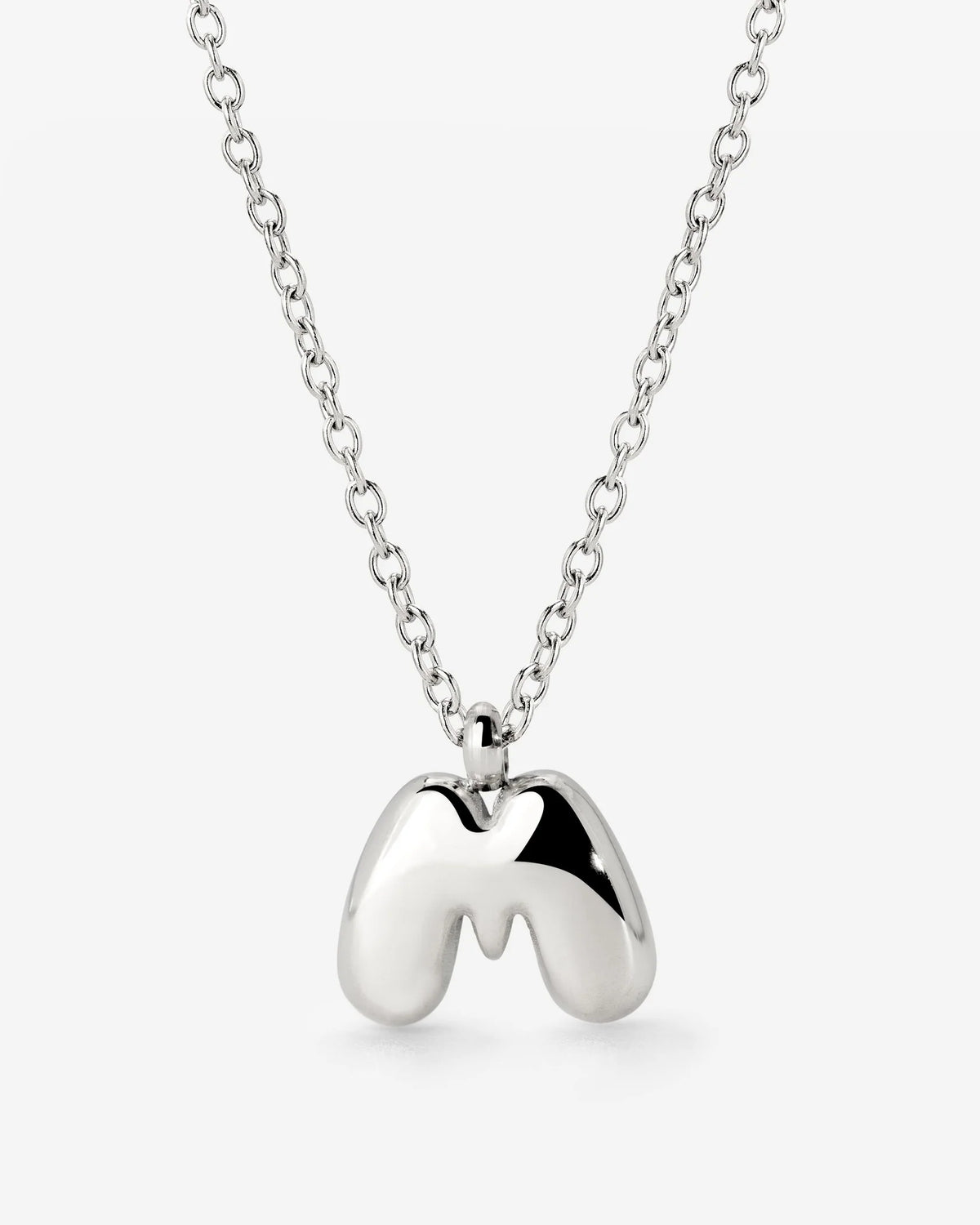 LUAMAYA Bubble Letter Necklace