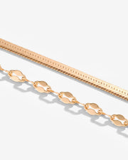 LUAMAYA Aligned Double Necklace