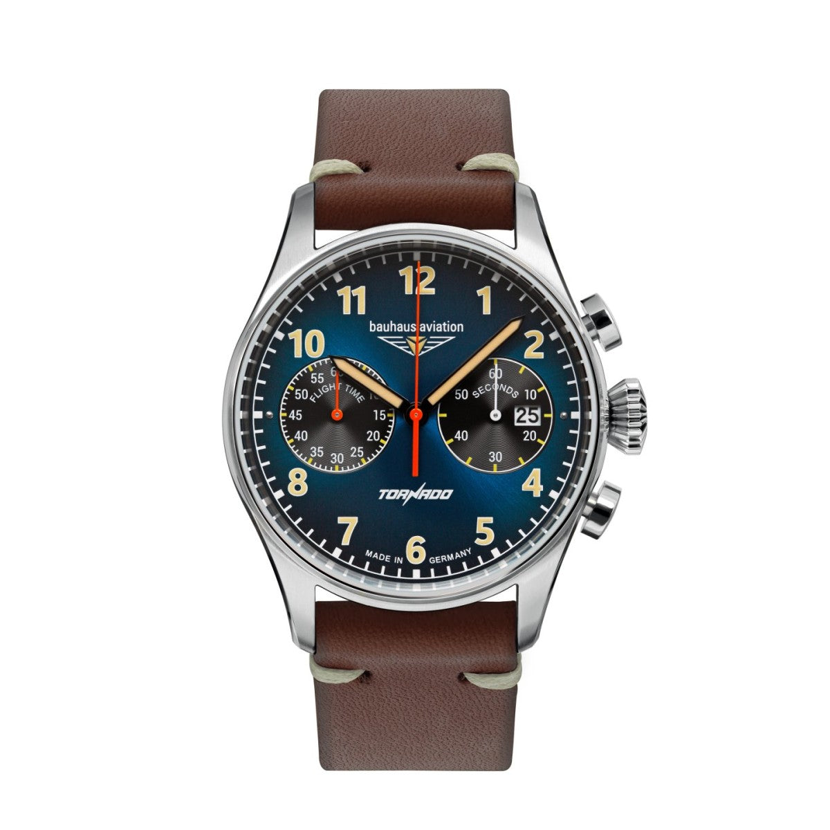 bauhaus Aviation Herrenuhr Quarz Chronograph 27723