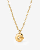 LUAMAYA Bubble Letter Necklace