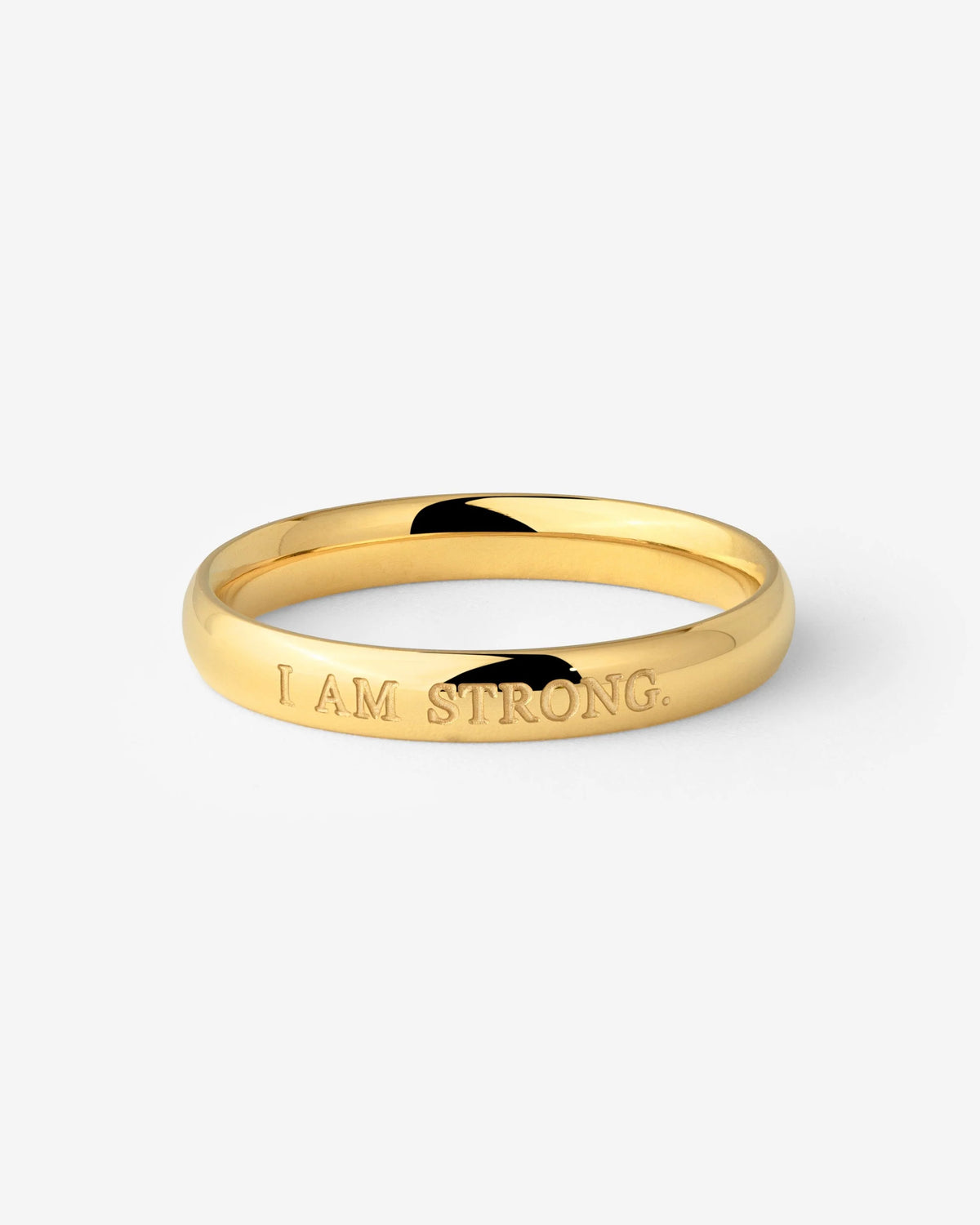 LUAMAYA I am strong Ring Gold