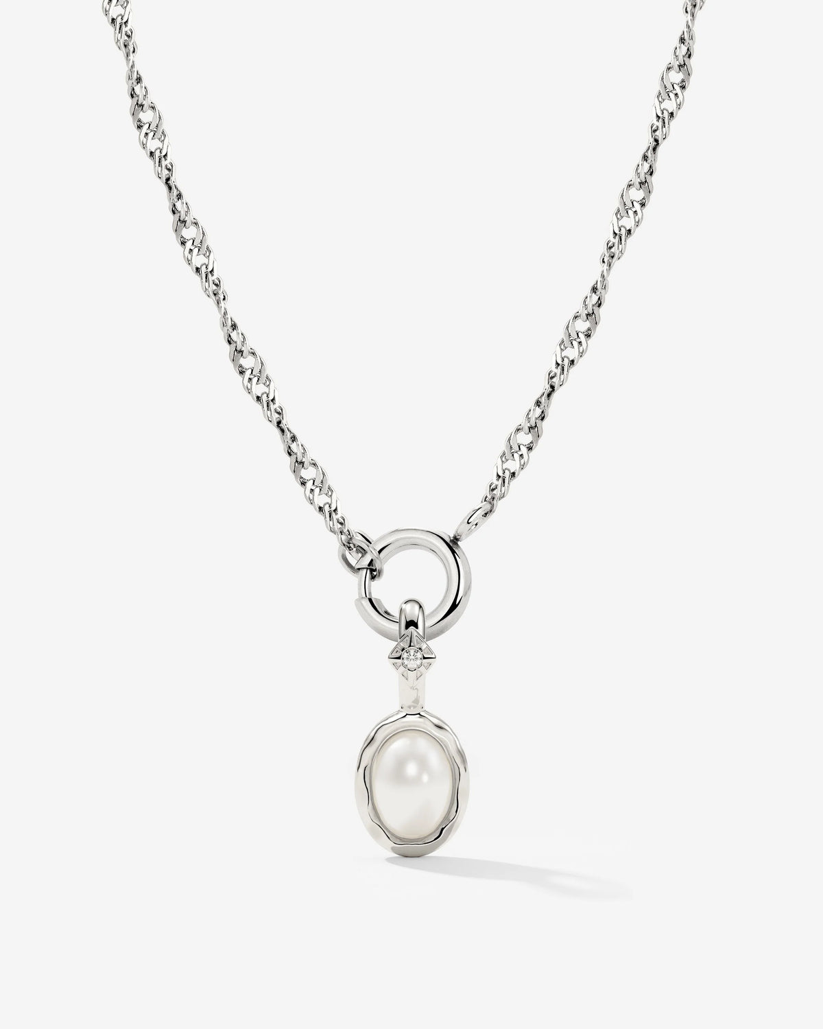 LUAMAYA Glazed Singapore Chain Necklace