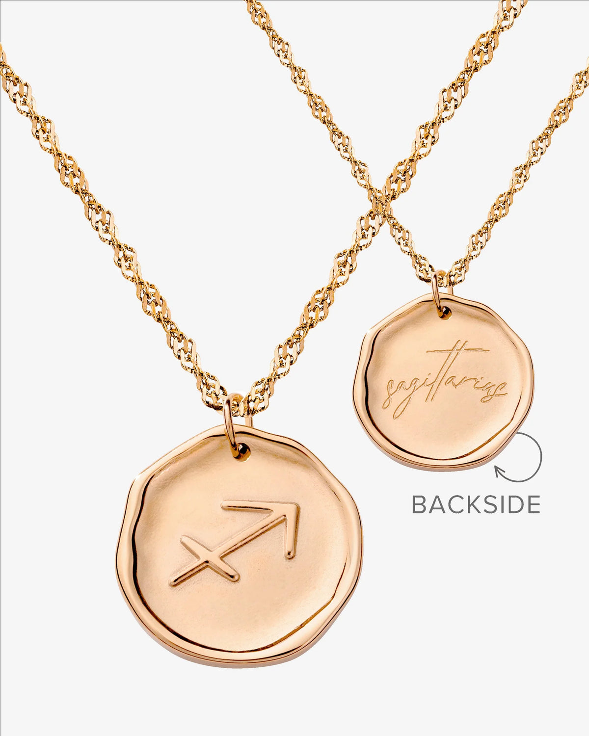 LUAMAYA Zodiac Necklace Roségold