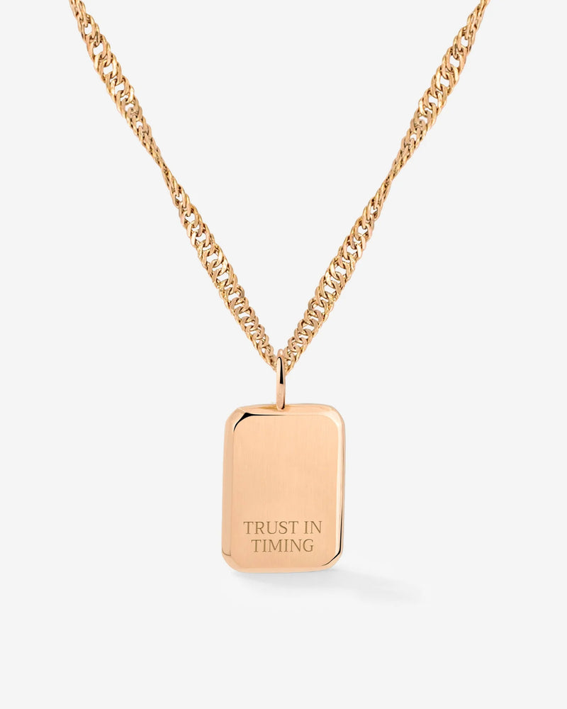 LUAMAYA Trust in Timing Necklace