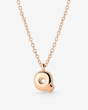 LUAMAYA Bubble Letter Necklace