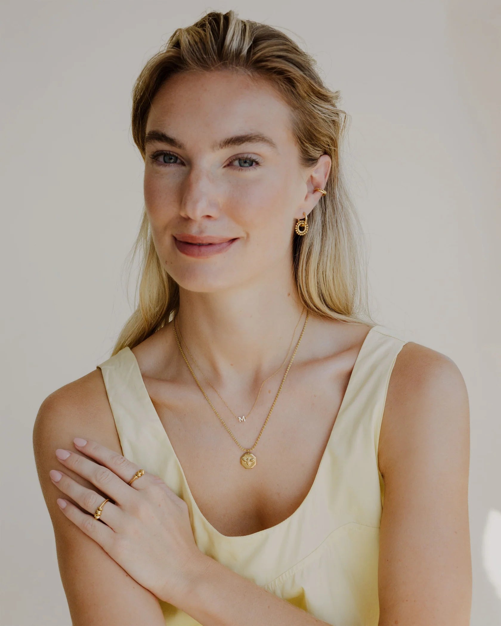 LUAMAYA Bee Necklace