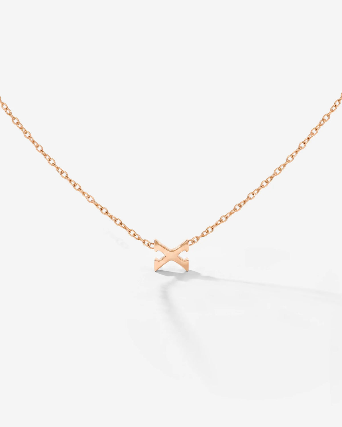 LUIAMAYA Tiny Letter Necklace ABC