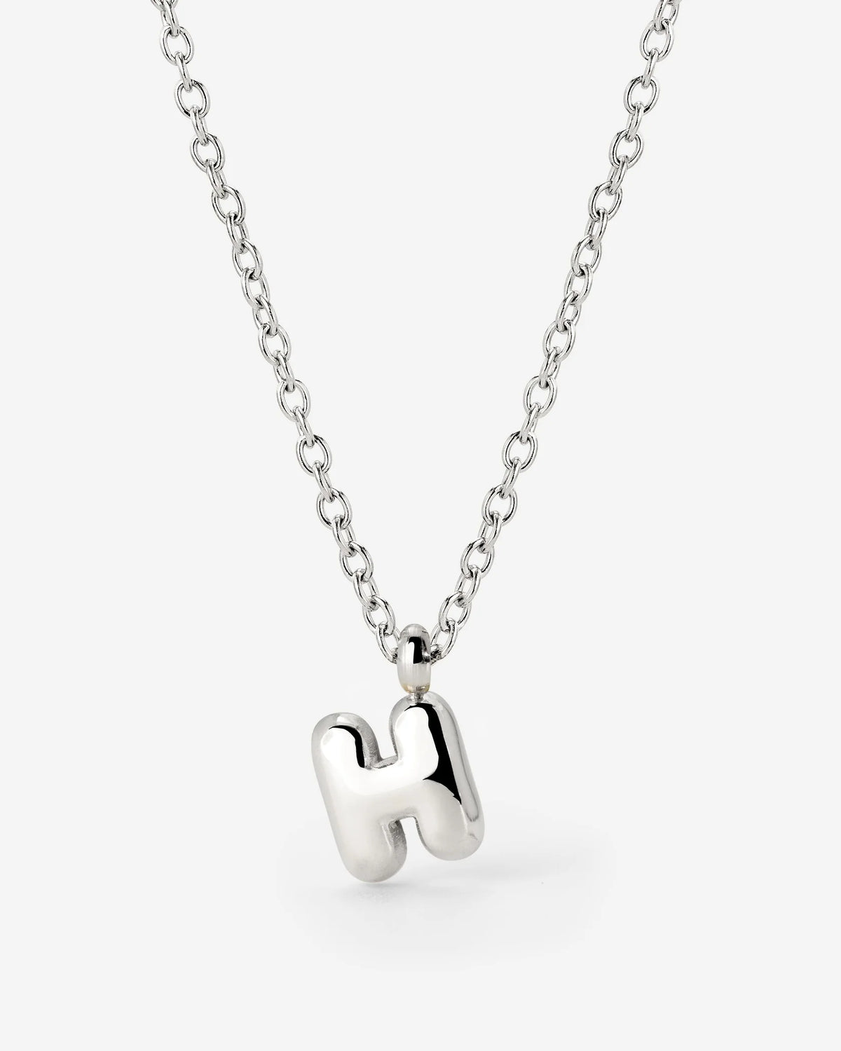 LUAMAYA Bubble Letter Necklace
