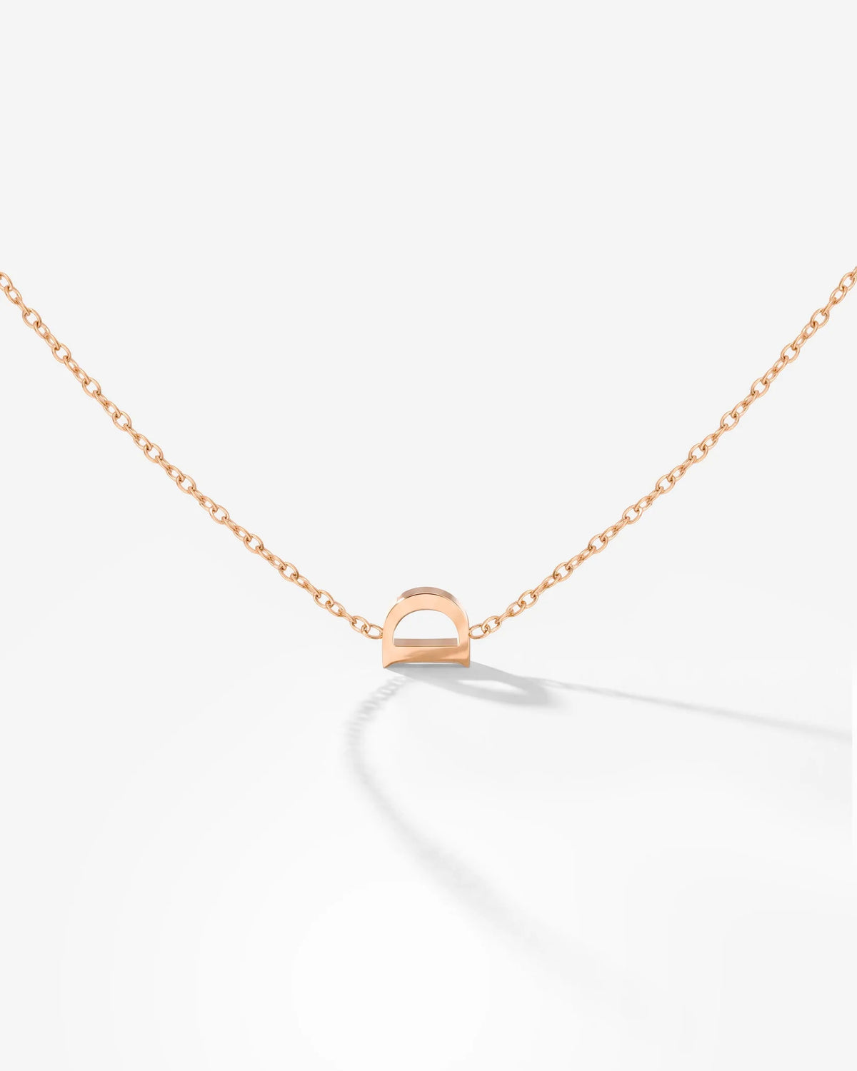 LUIAMAYA Tiny Letter Necklace ABC