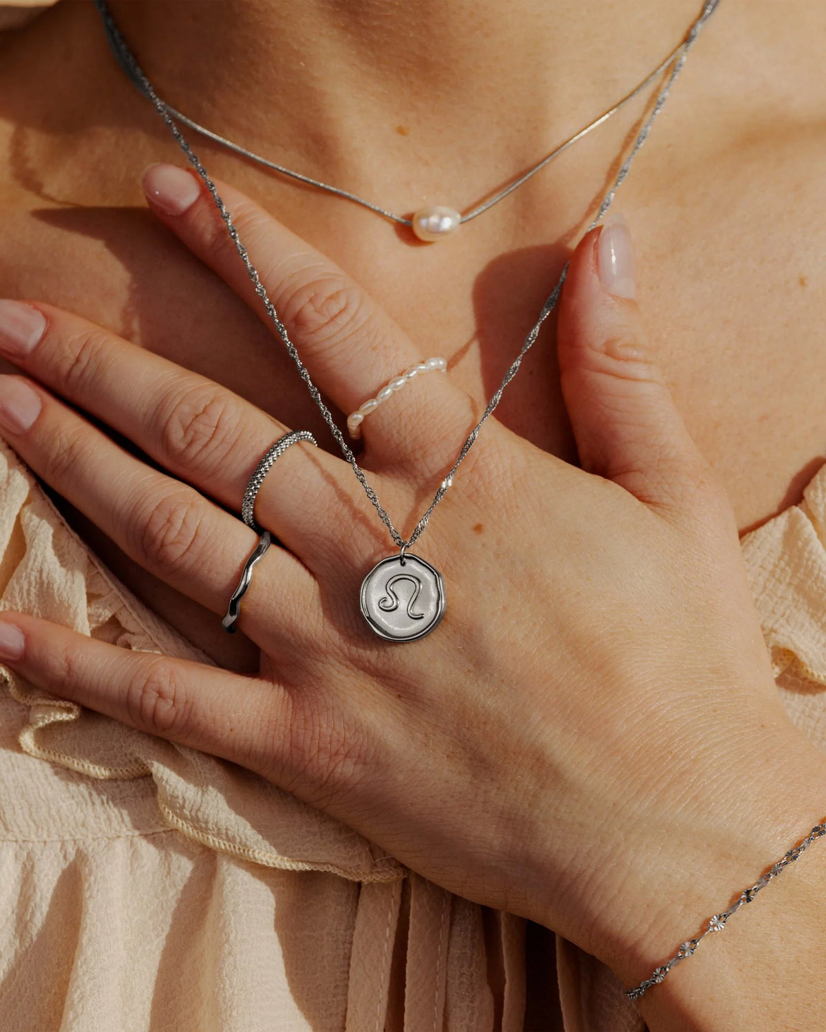 LUAMAYA Zodiac Necklace Silber
