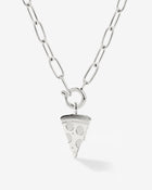 LUAMAYA Bella Pizza Oval Links Necklace Set