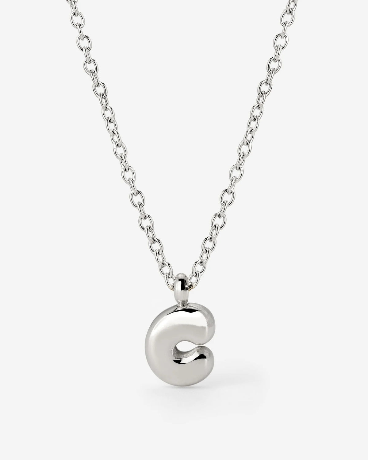 LUAMAYA Bubble Letter Necklace